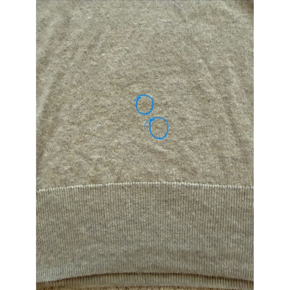 Wilfred Aritzia V-Neck Sweater Women S Grey Wool Cashmere Knit Pullover Luxury - Picture 6 of 9